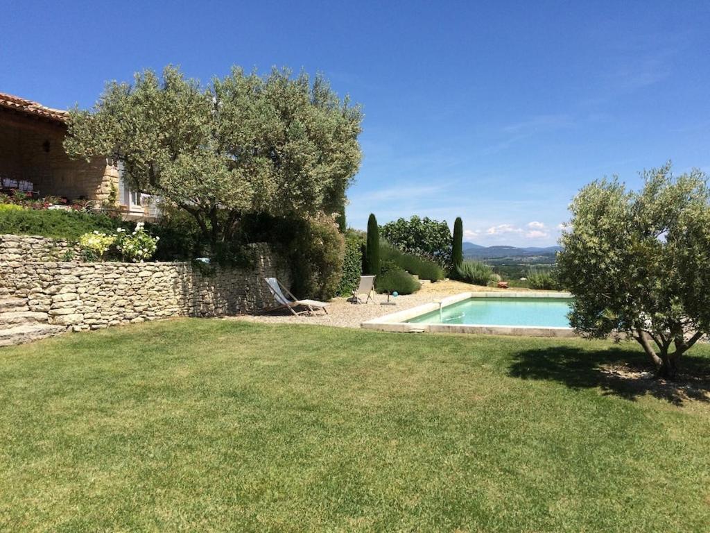 In Gordes, Facing The Entire Luberon Park A Beautiful 5 Bedrooms House Kültér fotó