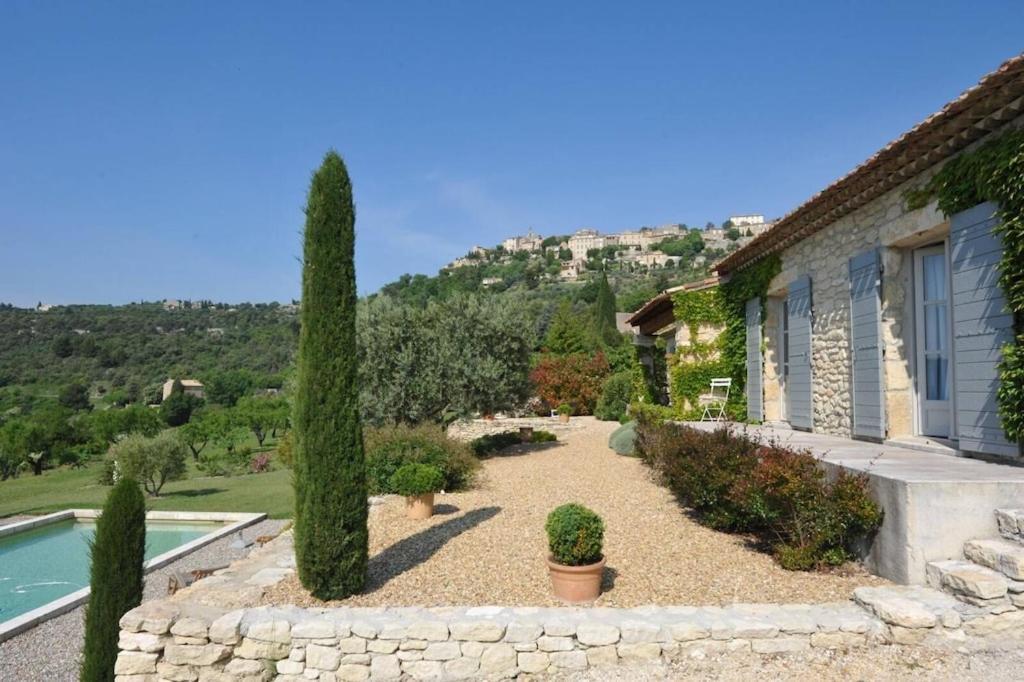 In Gordes, Facing The Entire Luberon Park A Beautiful 5 Bedrooms House Kültér fotó