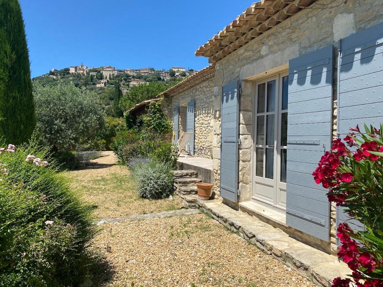 In Gordes, Facing The Entire Luberon Park A Beautiful 5 Bedrooms House Kültér fotó