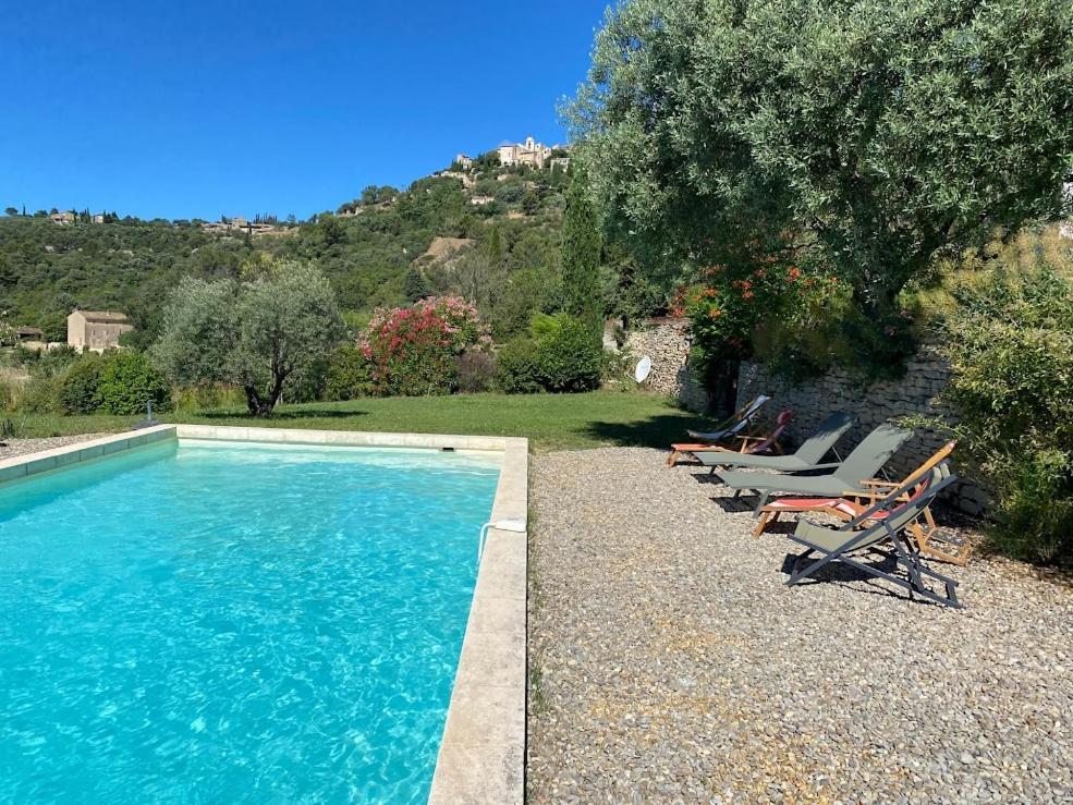In Gordes, Facing The Entire Luberon Park A Beautiful 5 Bedrooms House Kültér fotó